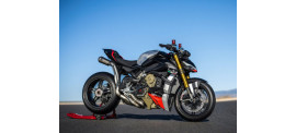 ENSEMBLE D'ECHAPPEMENT AKRAPOVIC COMPLET HAUT TITANE POUR STREETFIGHTER