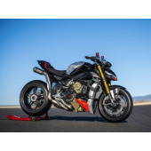 ENSEMBLE D'ECHAPPEMENT AKRAPOVIC COMPLET HAUT TITANE POUR STREETFIGHTER